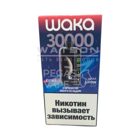 Электронная сигарета WAKA JUPITER DM 30000 EXTRA (Манго со льдом)