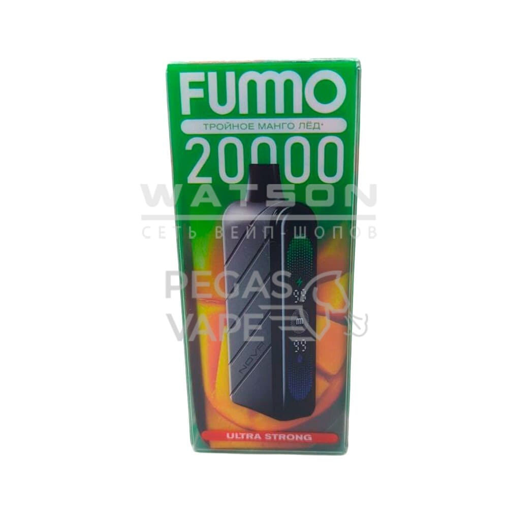 Электронная сигарета Fummo NOVA 20000 ultra strong (Тройное Манго Лёд) Электронная сигарета Fummo NOVA 20000 ultra strong (Тройное Манго Лёд)