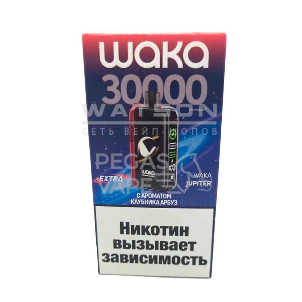 Электронная сигарета WAKA JUPITER DM 30000 EXTRA (Клубника арбуз) Электронная сигарета WAKA JUPITER DM 30000 EXTRA (Клубника арбуз)