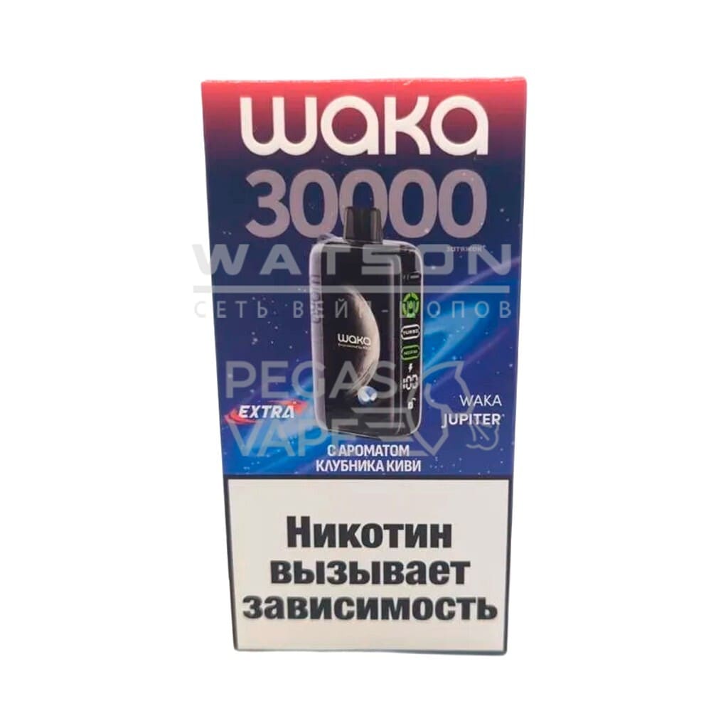 Электронная сигарета WAKA JUPITER DM 30000 EXTRA (Клубника киви) Электронная сигарета WAKA JUPITER DM 30000 EXTRA (Клубника киви)