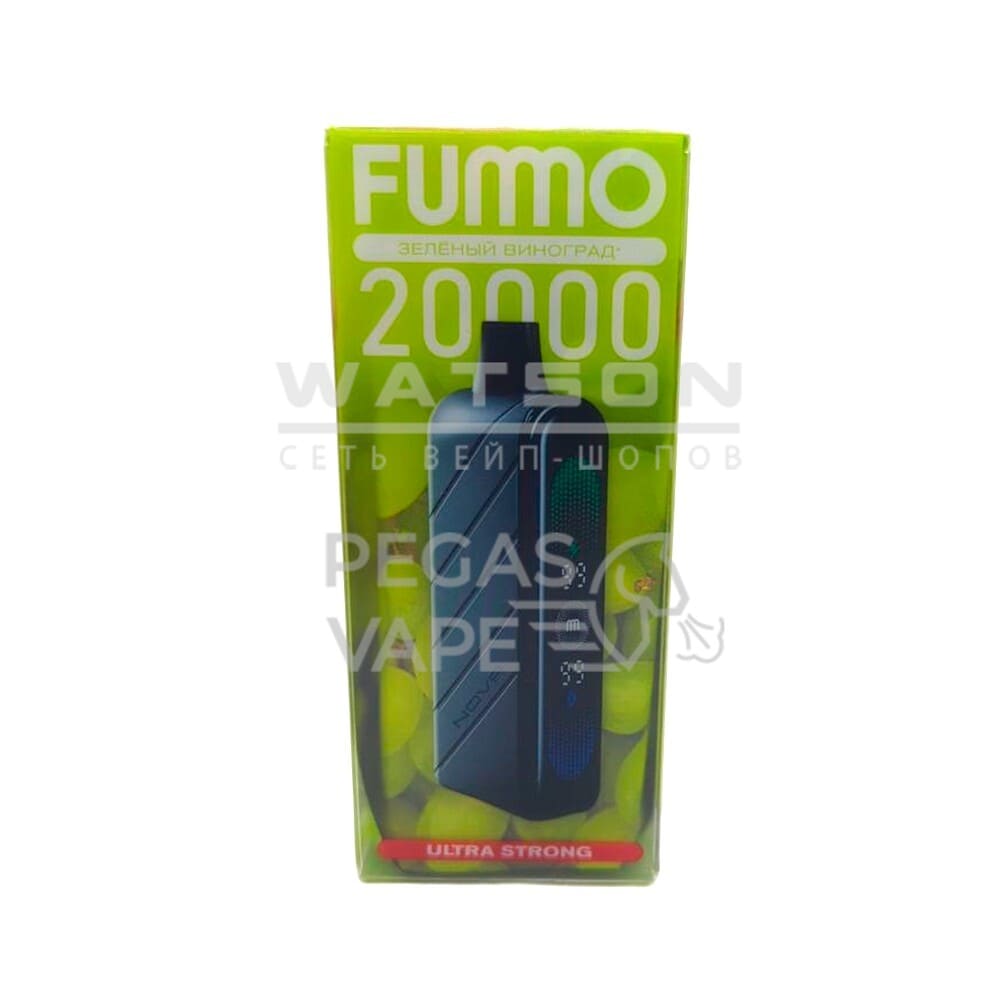 Электронная сигарета Fummo NOVA 20000 ultra strong (Зелёный Виноград) Электронная сигарета Fummo NOVA 20000 ultra strong (Зелёный Виноград)