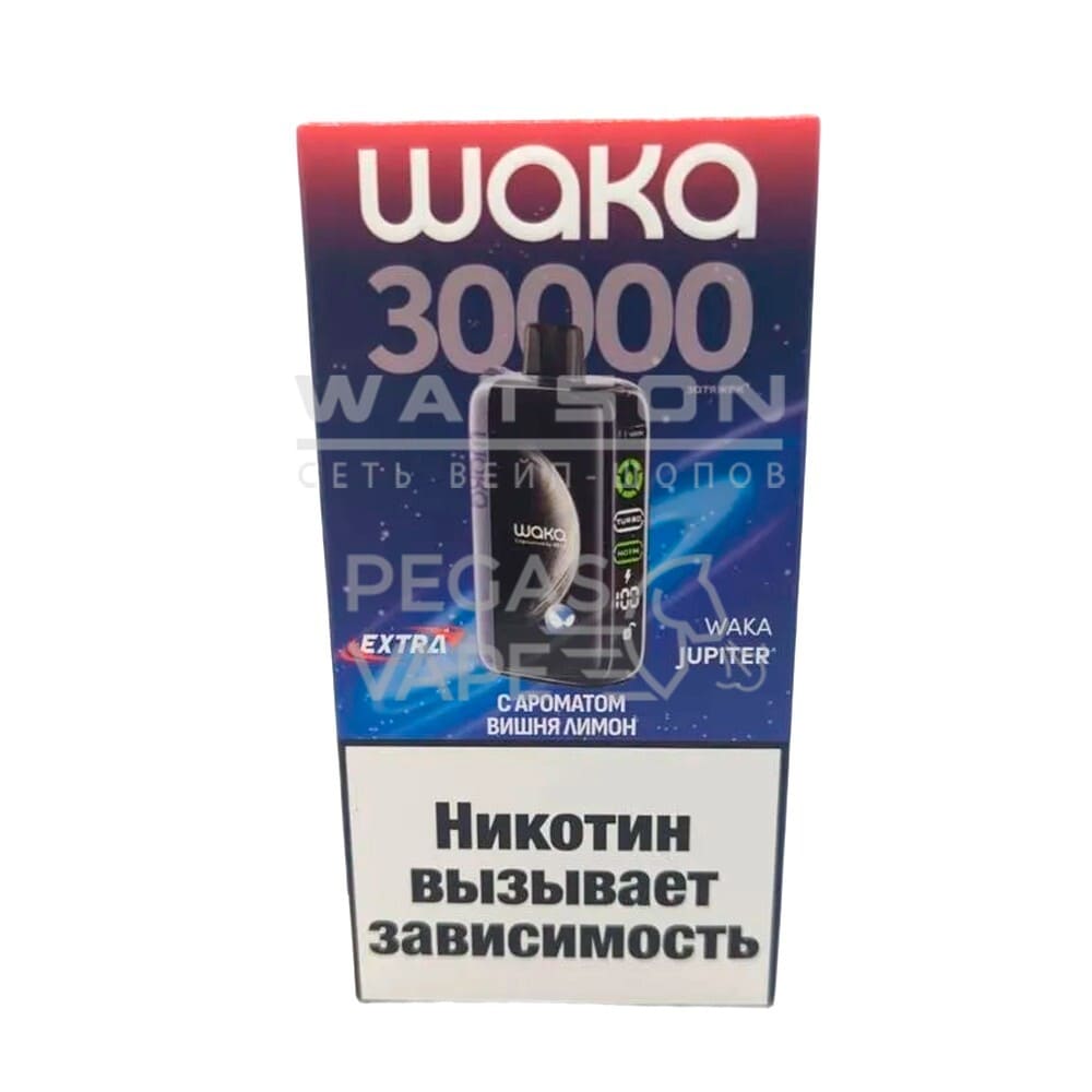 Электронная сигарета WAKA JUPITER DM 30000 EXTRA (Вишня лимон) Электронная сигарета WAKA JUPITER DM 30000 EXTRA (Вишня лимон)