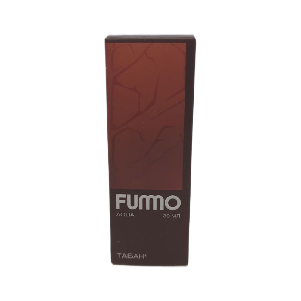Жидкость Fummo Aqua TOBACCO (Табак) 30 мл 2% (20 мг/мл) Жидкость Fummo Aqua TOBACCO (Табак) 30 мл 2% (20 мг/мл)