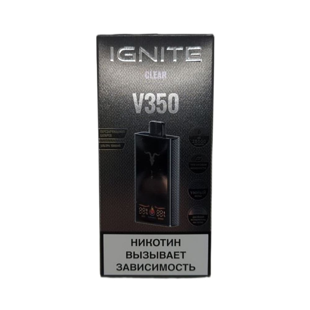 Электронная сигарета IGNITE V-350 (35000) (Чистый) Электронная сигарета IGNITE V-350 (35000) (Чистый)