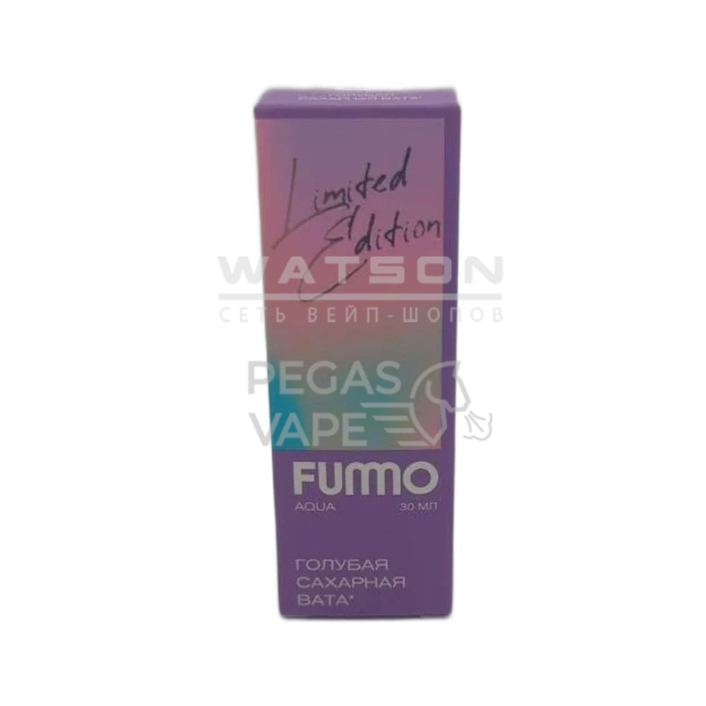 Жидкость Fummo AQUA SUMMER (Голубая сахарная вата) 30 мл 2% (20 мг/мл) Жидкость Fummo AQUA SUMMER (Голубая сахарная вата) 30 мл 2% (20 мг/мл)