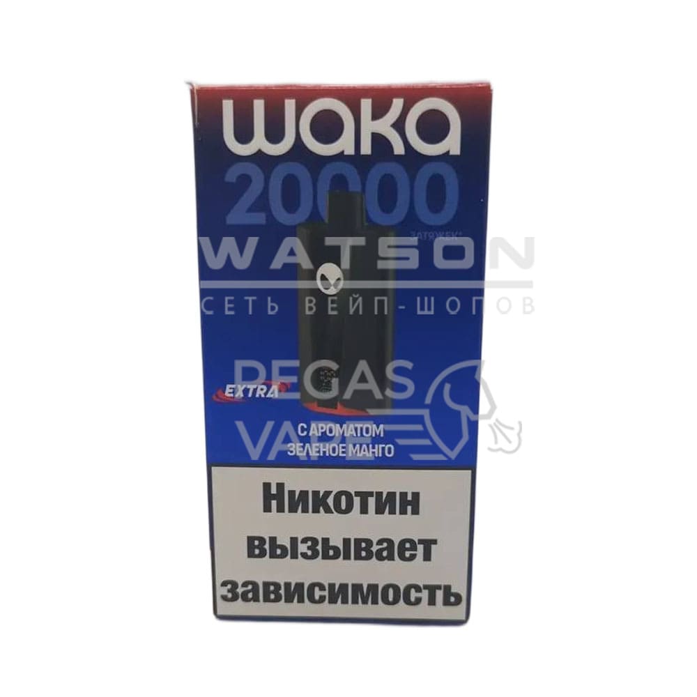 Электронная сигарета Waka Extra V2 20000 (Зеленое манго) Электронная сигарета Waka Extra V2 20000 (Зеленое манго)