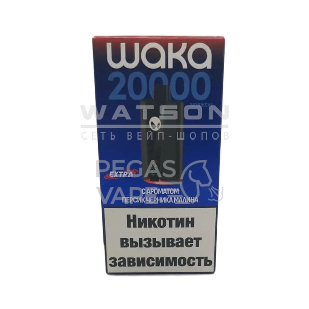 Электронная сигарета Waka Extra V2 20000 (Персик черника малина) Электронная сигарета Waka Extra V2 20000 (Персик черника малина)