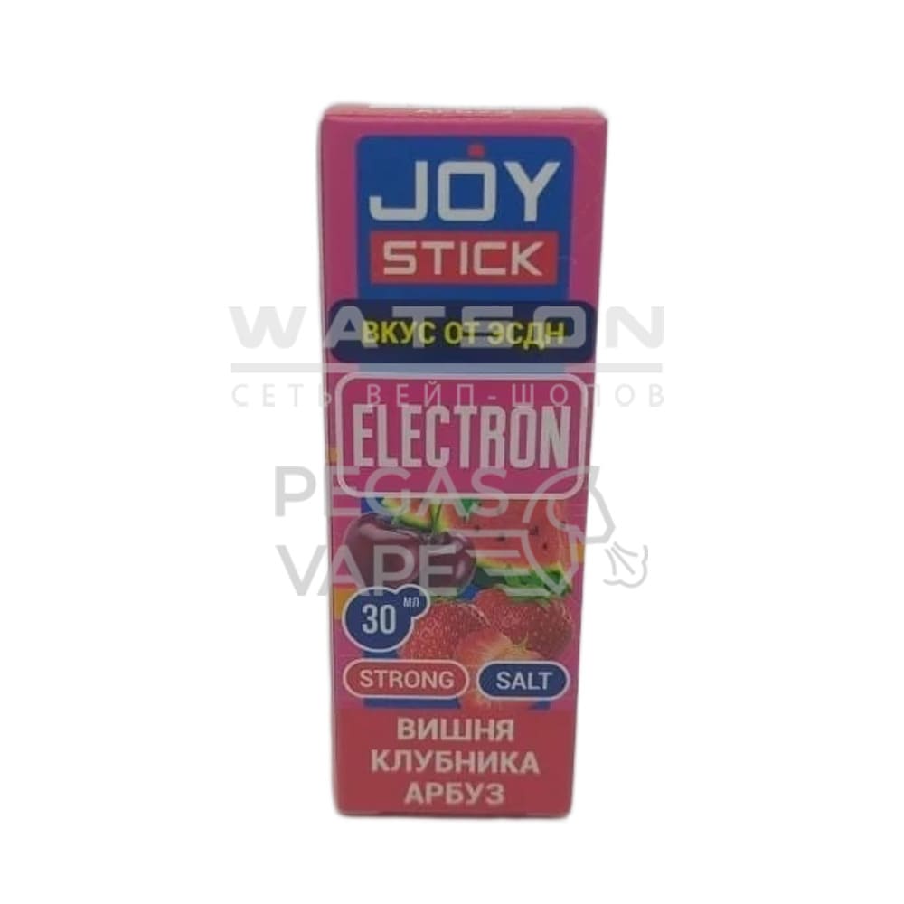 Жидкость JOYSTICK ELECTRON (Вишня клубника арбуз) 30 мл 2% (20 мг/мл) Жидкость JOYSTICK ELECTRON (Вишня клубника арбуз) 30 мл 2% (20 мг/мл)