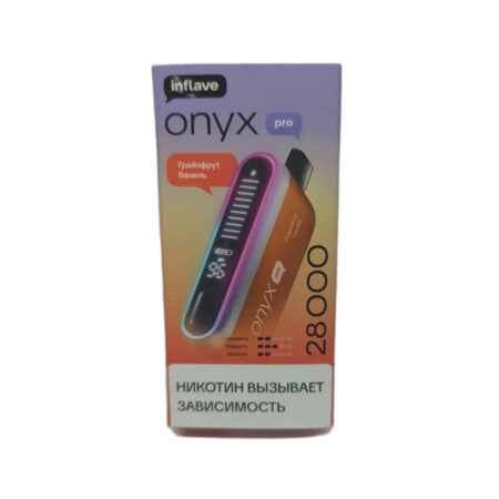 Электронная сигарета INFLAVE ONYX PRO 28000 (Грейпфрут ваниль)