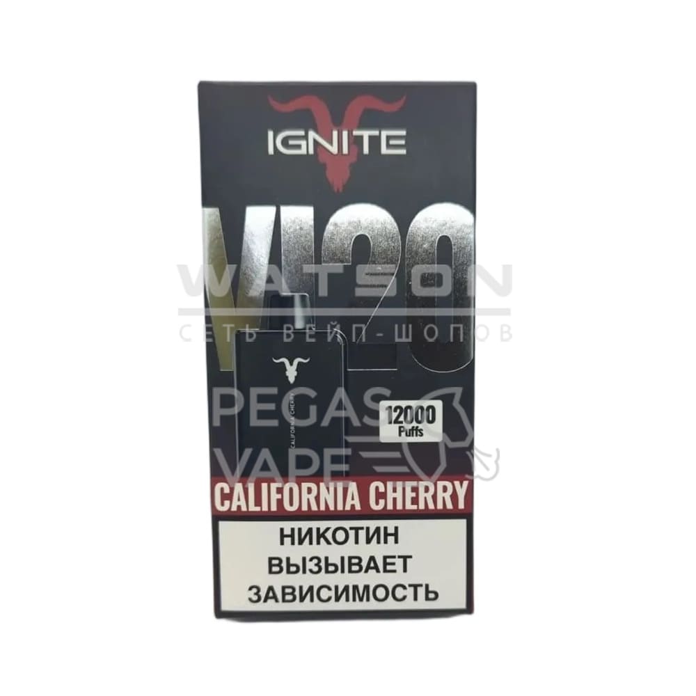 Электронная сигарета IGNITE V120 Black (Калифорния вишня) Электронная сигарета IGNITE V120 Black (Калифорния вишня)