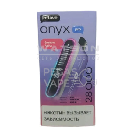 Электронная сигарета INFLAVE ONYX PRO 28000 (Ежевика арбуз)