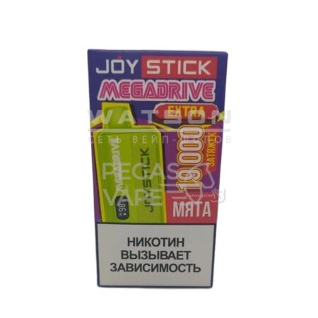 Электронная сигарета JOYSTICK Mega Drive Extra 19000 (Мята)
