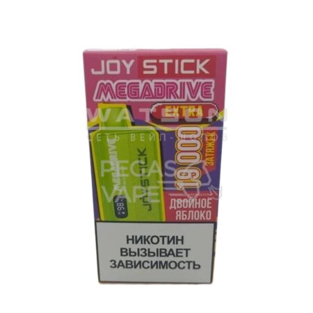Электронная сигарета JOYSTICK Mega Drive Extra 19000 (Двойное яблоко)