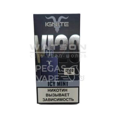 Электронная сигарета IGNITE V120 Black (Ледяная мята)