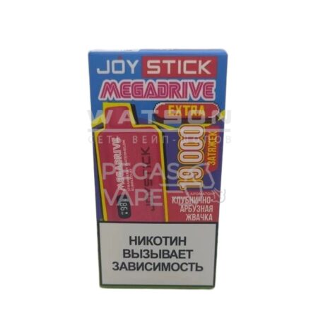 Электронная сигарета JOYSTICK Mega Drive Extra 19000 (Клубнично-арбузная жвачка)