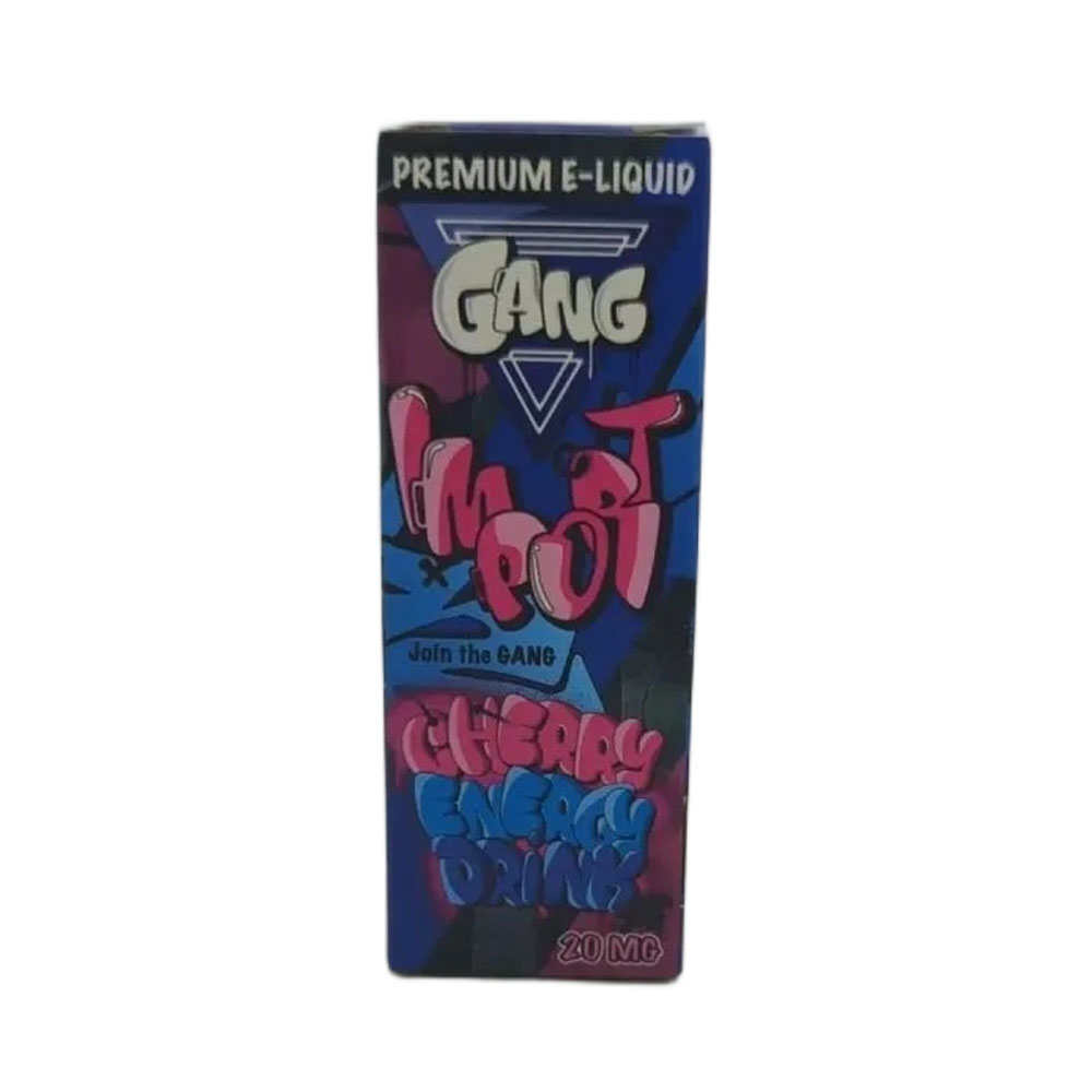 Жидкость Gang IMPORT (Черешня энергетик) 30 мл 2% (20 мг/мл) Жидкость Gang IMPORT (Черешня энергетик) 30 мл 2% (20 мг/мл)