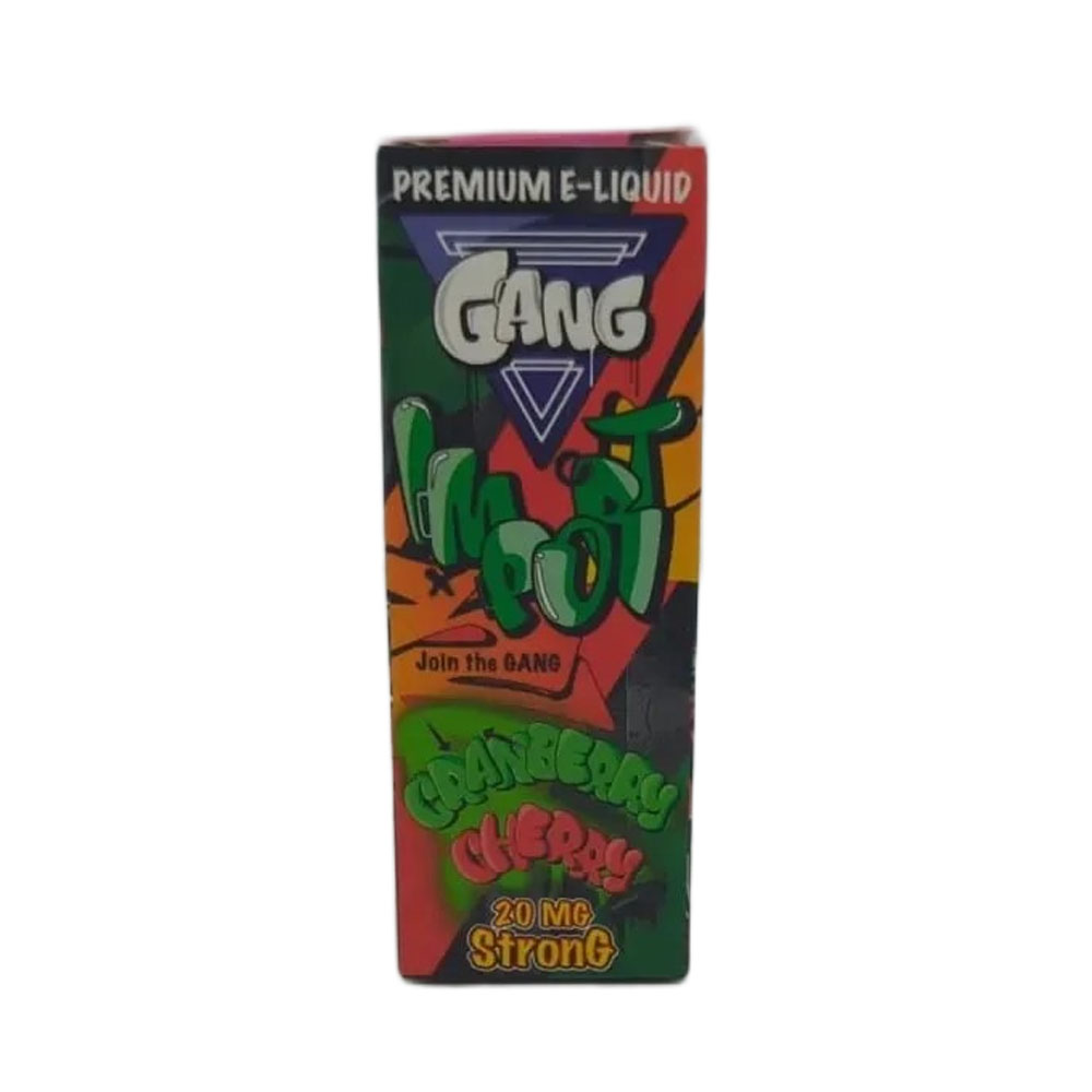 Жидкость Gang IMPORT Strong (Клюква вишня) 30 мл 2% (20 мг/мл) Strong Жидкость Gang IMPORT Strong (Клюква вишня) 30 мл 2% (20 мг/мл) Strong