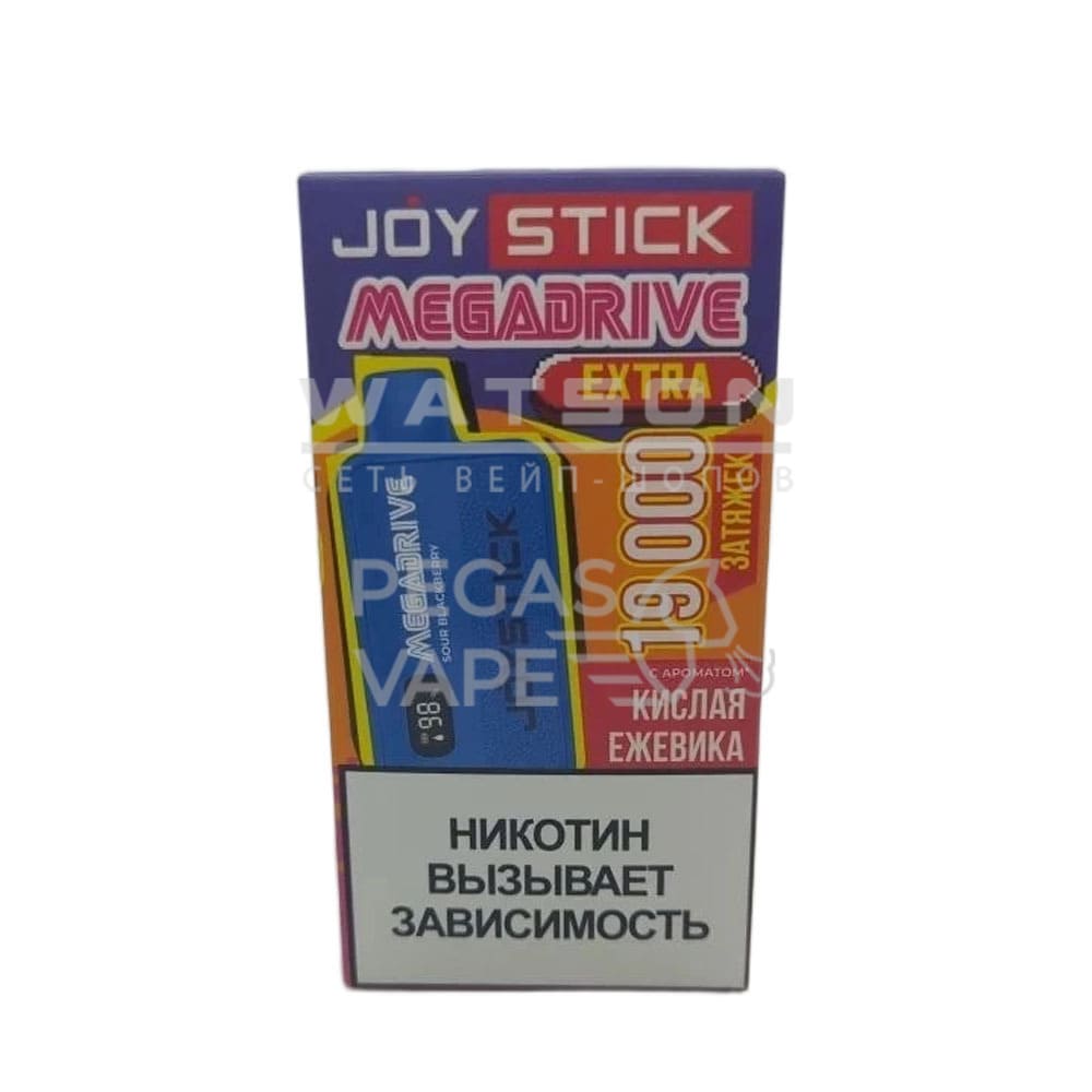 Электронная сигарета JOYSTICK Mega Drive Extra 19000 (Кислая ежевика) Электронная сигарета JOYSTICK Mega Drive Extra 19000 (Кислая ежевика)