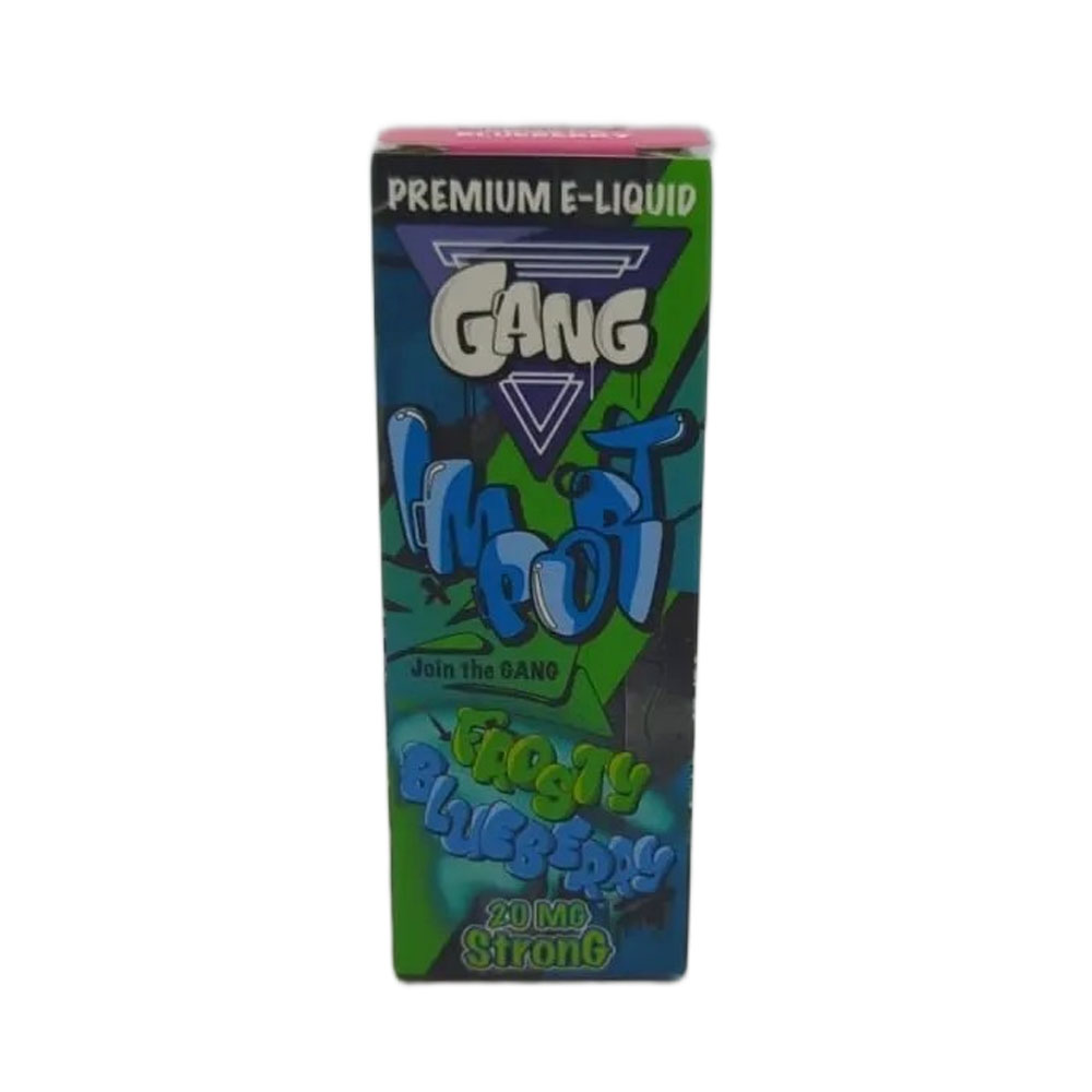 Жидкость Gang IMPORT Strong (Морозная голубика) 30 мл 2% (20 мг/мл) Strong Жидкость Gang IMPORT Strong (Морозная голубика) 30 мл 2% (20 мг/мл) Strong