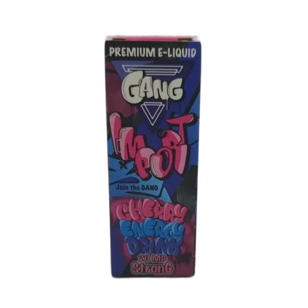 Жидкость Gang IMPORT Strong (Черешня энергетик) 30 мл 2% (20 мг/мл) Strong Жидкость Gang IMPORT Strong (Черешня энергетик) 30 мл 2% (20 мг/мл) Strong