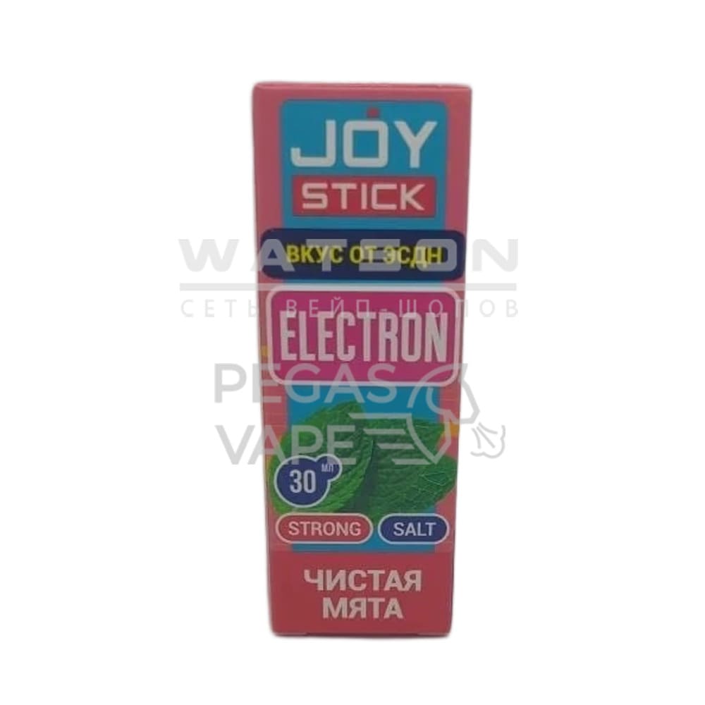 Жидкость JOYSTICK ELECTRON (Чистая мята) 30 мл 2% (20 мг/мл) Жидкость JOYSTICK ELECTRON (Чистая мята) 30 мл 2% (20 мг/мл)