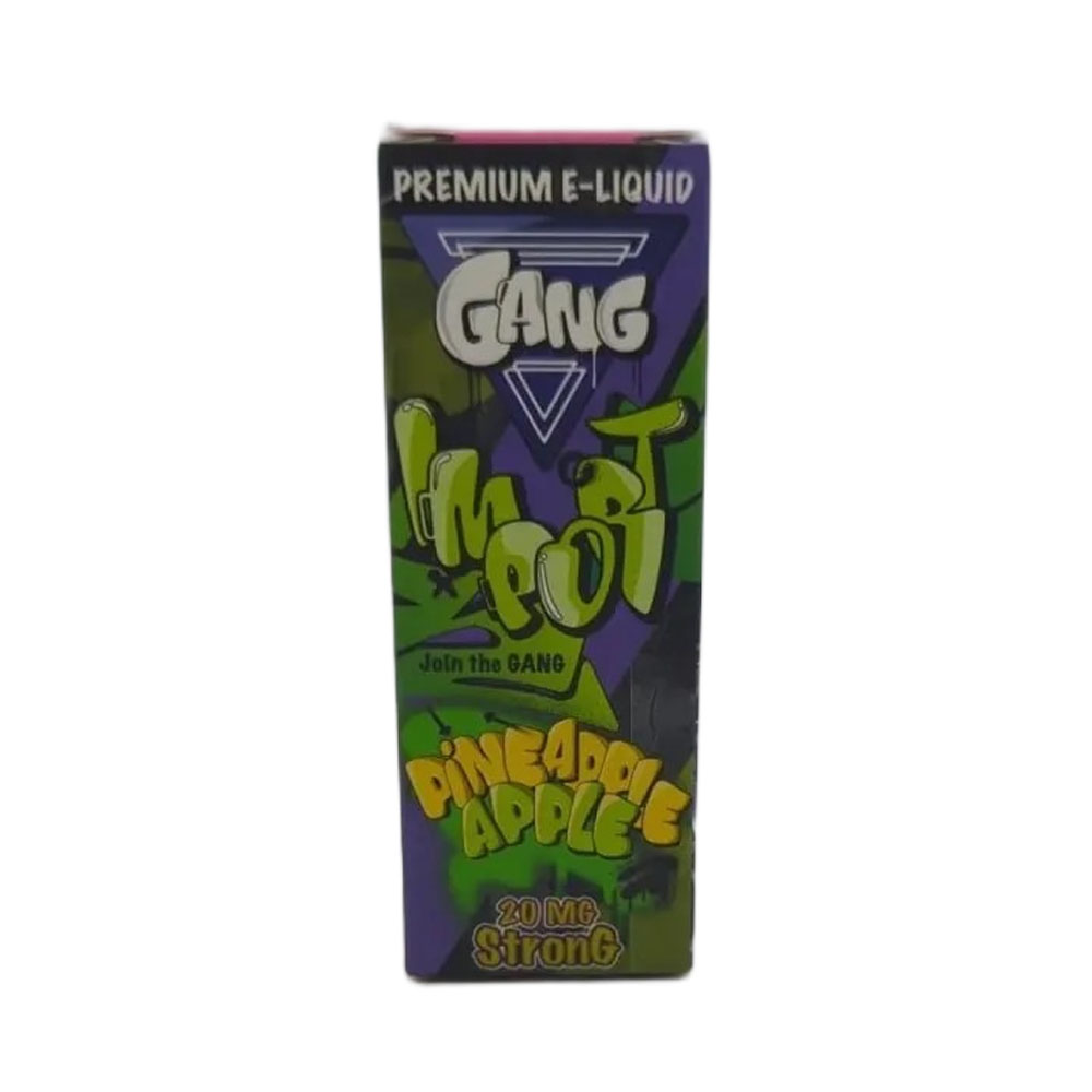 Жидкость Gang IMPORT Strong (Ананас Яблоко) 30 мл 2% (20 мг/мл) Strong Жидкость Gang IMPORT Strong (Ананас Яблоко) 30 мл 2% (20 мг/мл) Strong