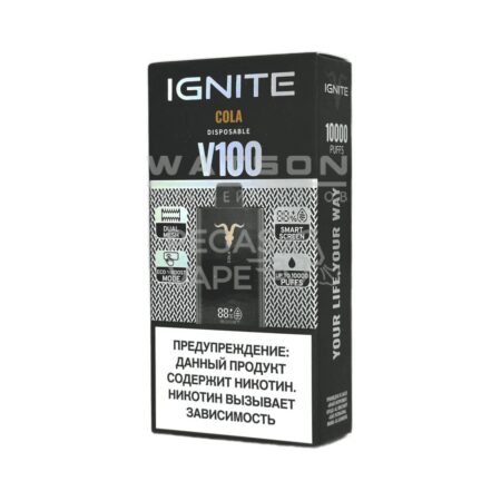 Электронная сигарета IGNITE V-100 (10000) (Кола)