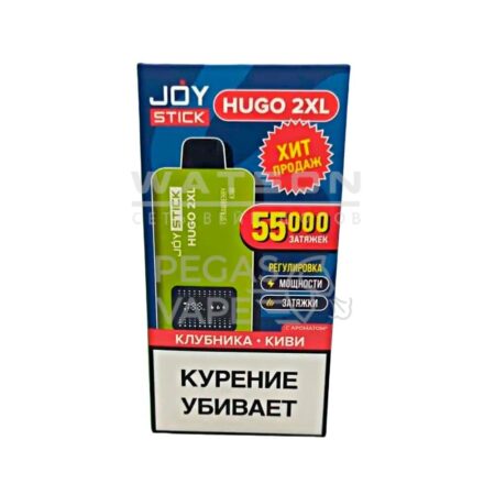 Электронная сигарета JOYSTICK HUGO 2XL 55000 (Клубника киви)