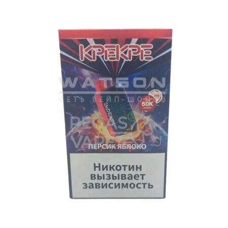 Электронная сигарета ATTACKER KREKPE PS 50000 (Персик яблоко)
