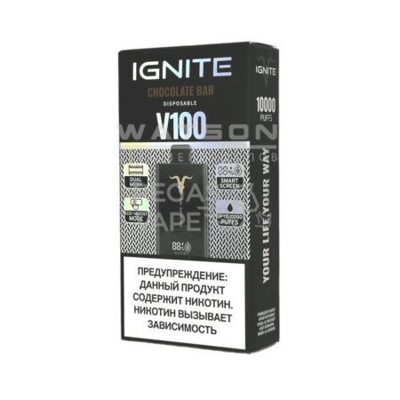 Электронная сигарета IGNITE V-100 (10000) (Шоколад)