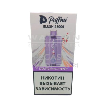 Электронная сигарета PUFFMI BLUSH Strong 23000 (Красный грейпфрут)
