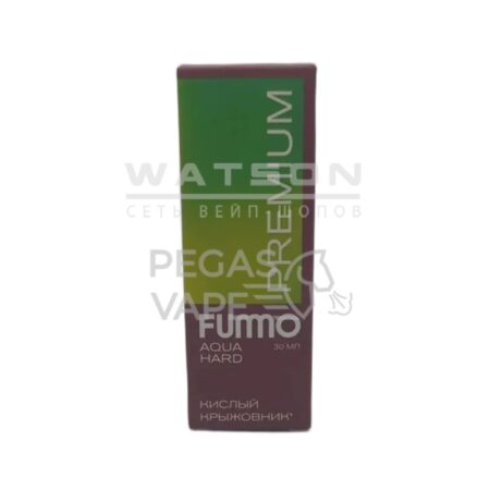 Жидкость FUMMO AQUA HARD (Кислый крыжовник) 30 мл 2% (20 мг/мл) Strong