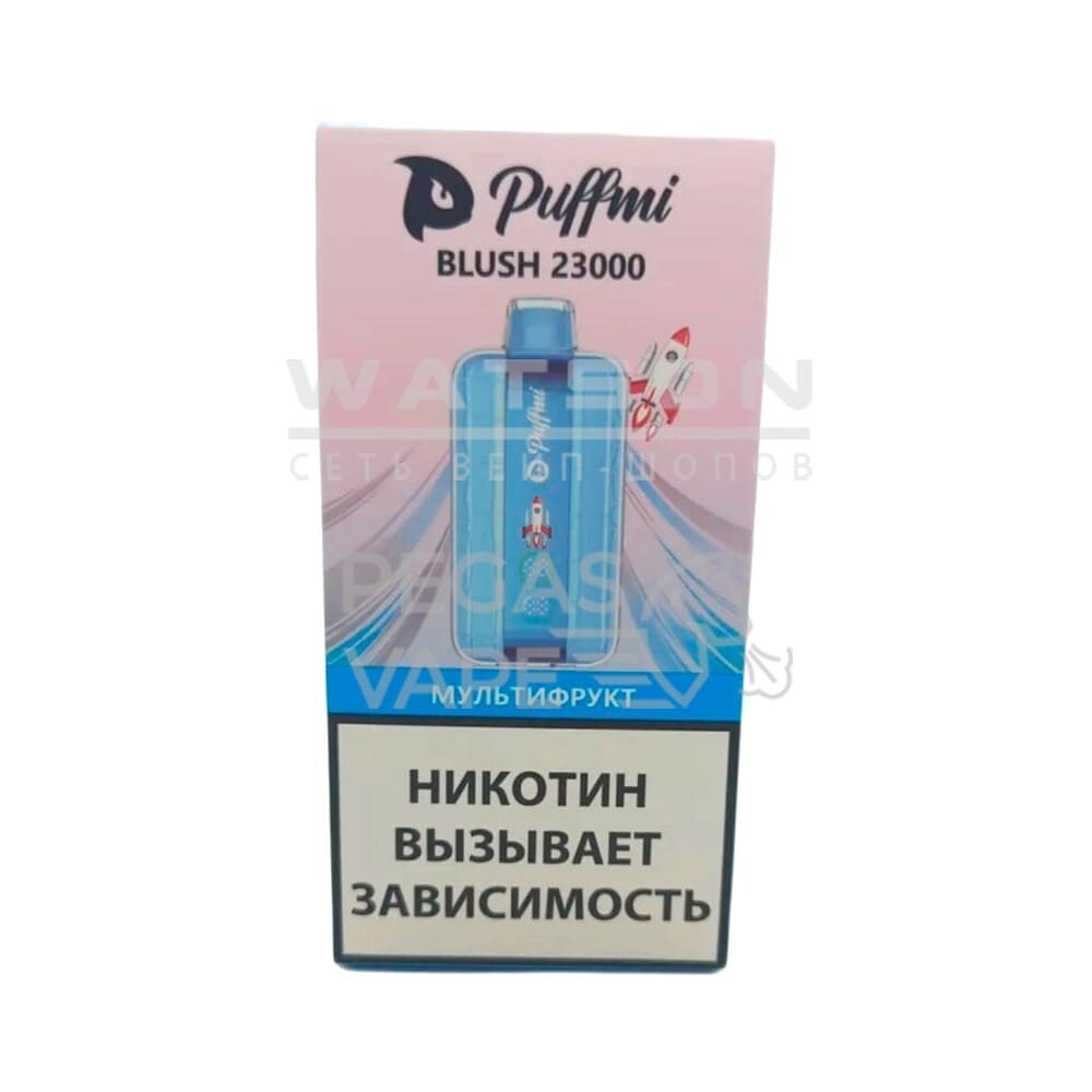 Электронная сигарета PUFFMI BLUSH Strong 23000 (Мультифрукт) Электронная сигарета PUFFMI BLUSH Strong 23000 (Мультифрукт)
