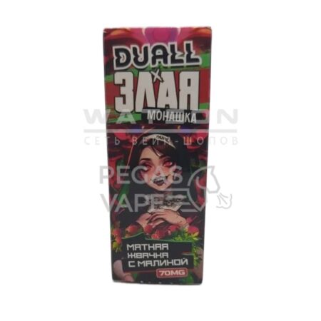 Жидкость DUALL & Злая Монашка Hard — Мятная жвачка с малиной
