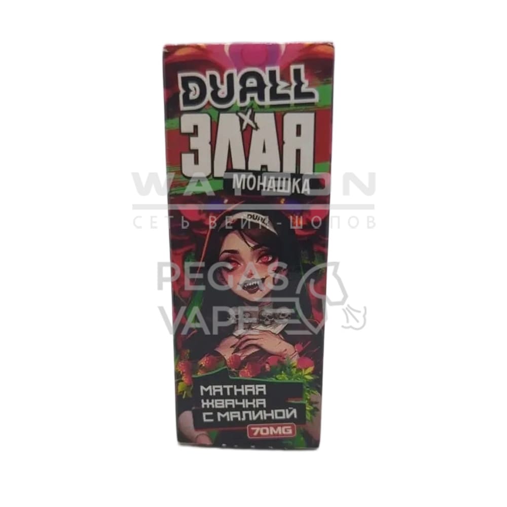 Жидкость DUALL & Злая Монашка Hard — Мятная жвачка с малиной Жидкость DUALL & Злая Монашка Hard — Мятная жвачка с малиной