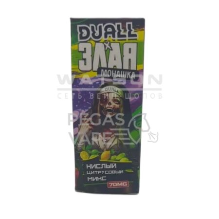Жидкость DUALL & Злая Монашка Hard — Кислый цитрусовый микс