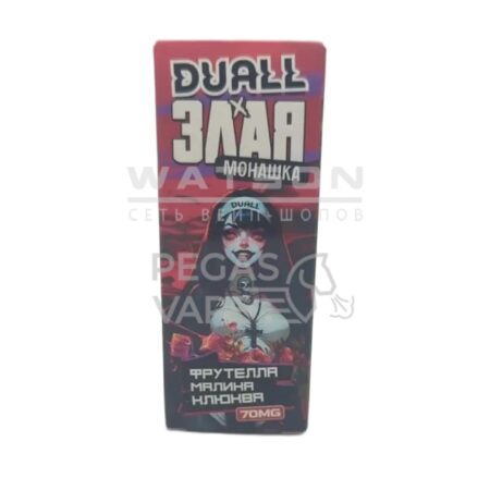 Жидкость DUALL & Злая Монашка Hard — Фрутелла малина клюква
