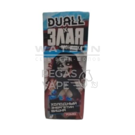 Жидкость DUALL & Злая Монашка Hard — Холодный энергетик вишня
