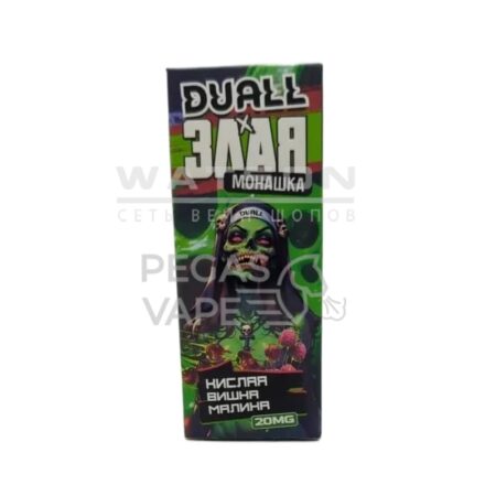 Жидкость DUALL & Злая Монашка Light — Кислая вишня малина