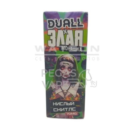 Жидкость DUALL & Злая Монашка Hard — Кислый скитлс