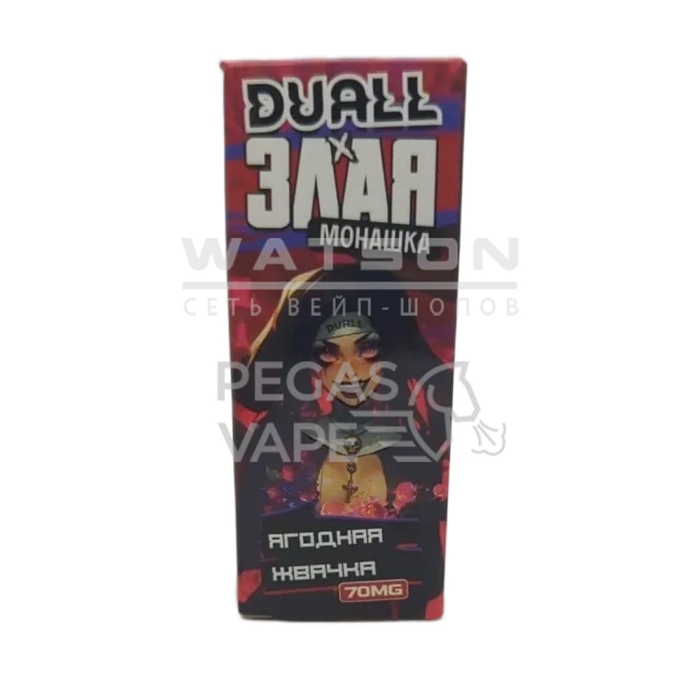 Жидкость DUALL & Злая Монашка Hard — Ягодная жвачка Жидкость DUALL & Злая Монашка Hard — Ягодная жвачка