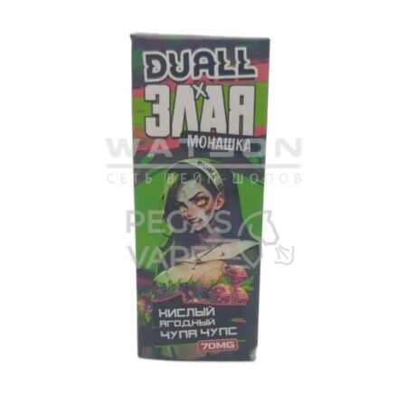 Жидкость DUALL & Злая Монашка Hard — Кислый ягодный чупачупс