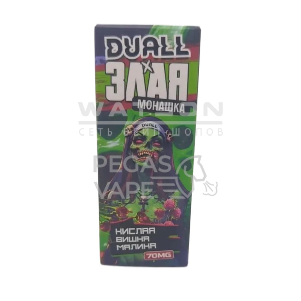 Жидкость DUALL & Злая Монашка Hard — Кислая вишня малина Жидкость DUALL & Злая Монашка Hard — Кислая вишня малина