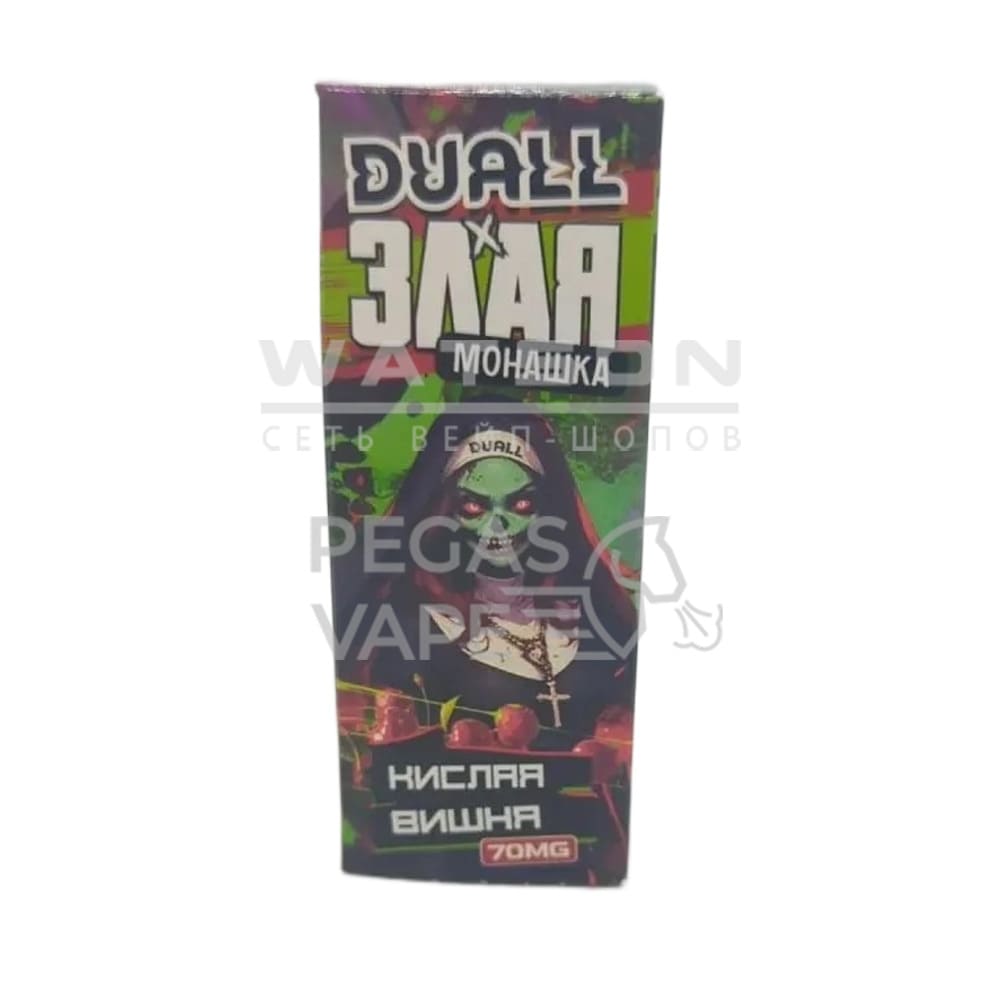 Жидкость DUALL & Злая Монашка Hard — Кислая вишня Жидкость DUALL & Злая Монашка Hard — Кислая вишня
