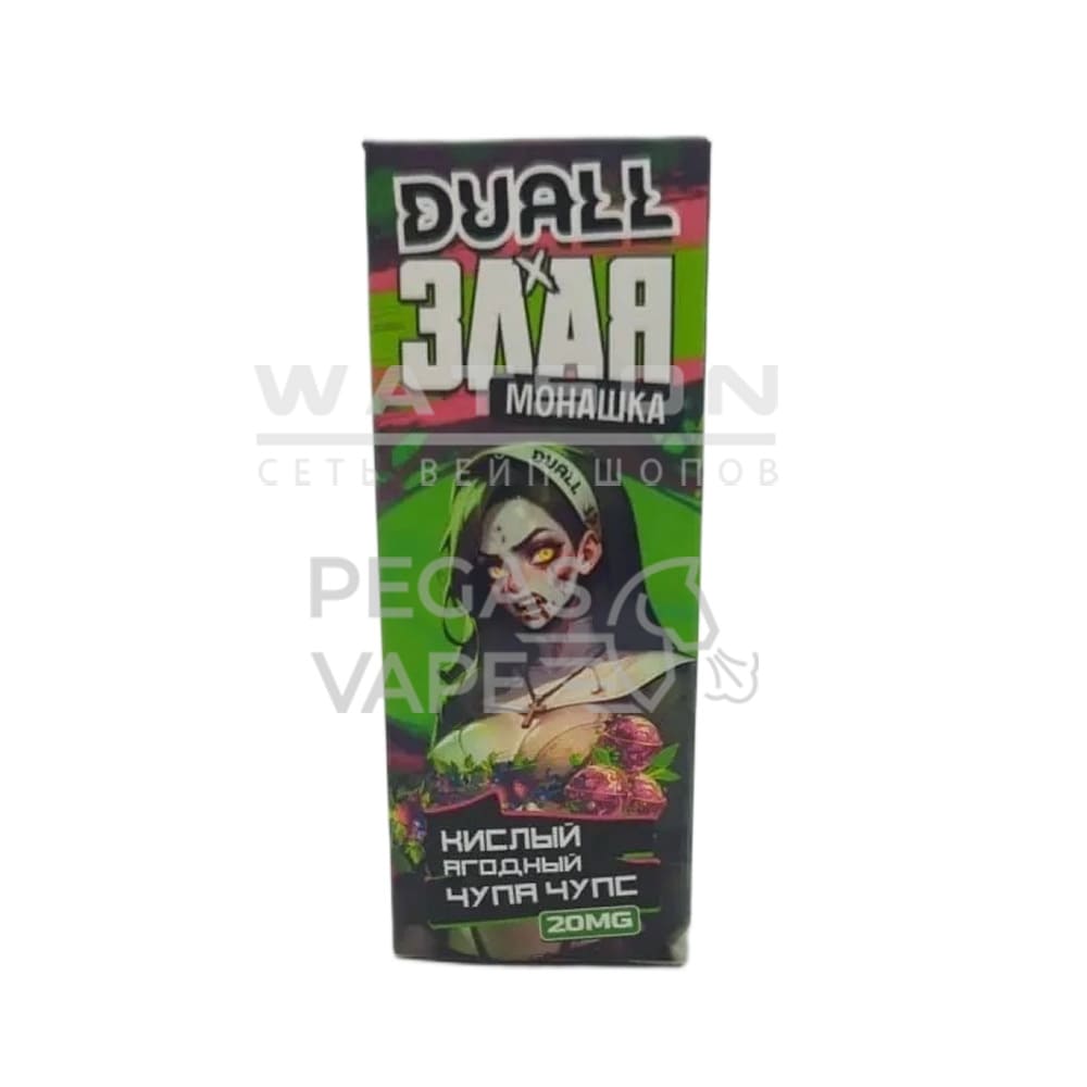 Жидкость DUALL & Злая Монашка Light — Кислый ягодный чупа чупс Жидкость DUALL & Злая Монашка Light — Кислый ягодный чупа чупс
