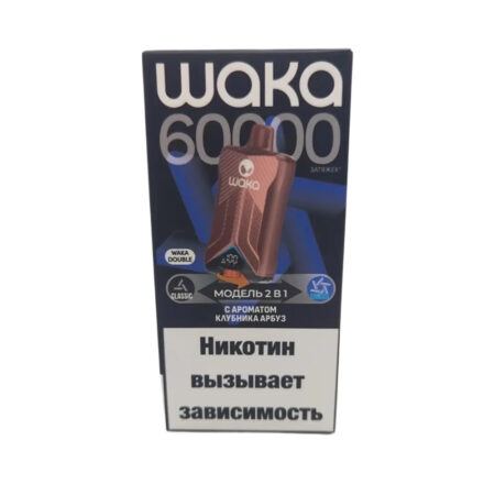 Электронная сигарета WAKA DB-60000 (Клубника арбуз)