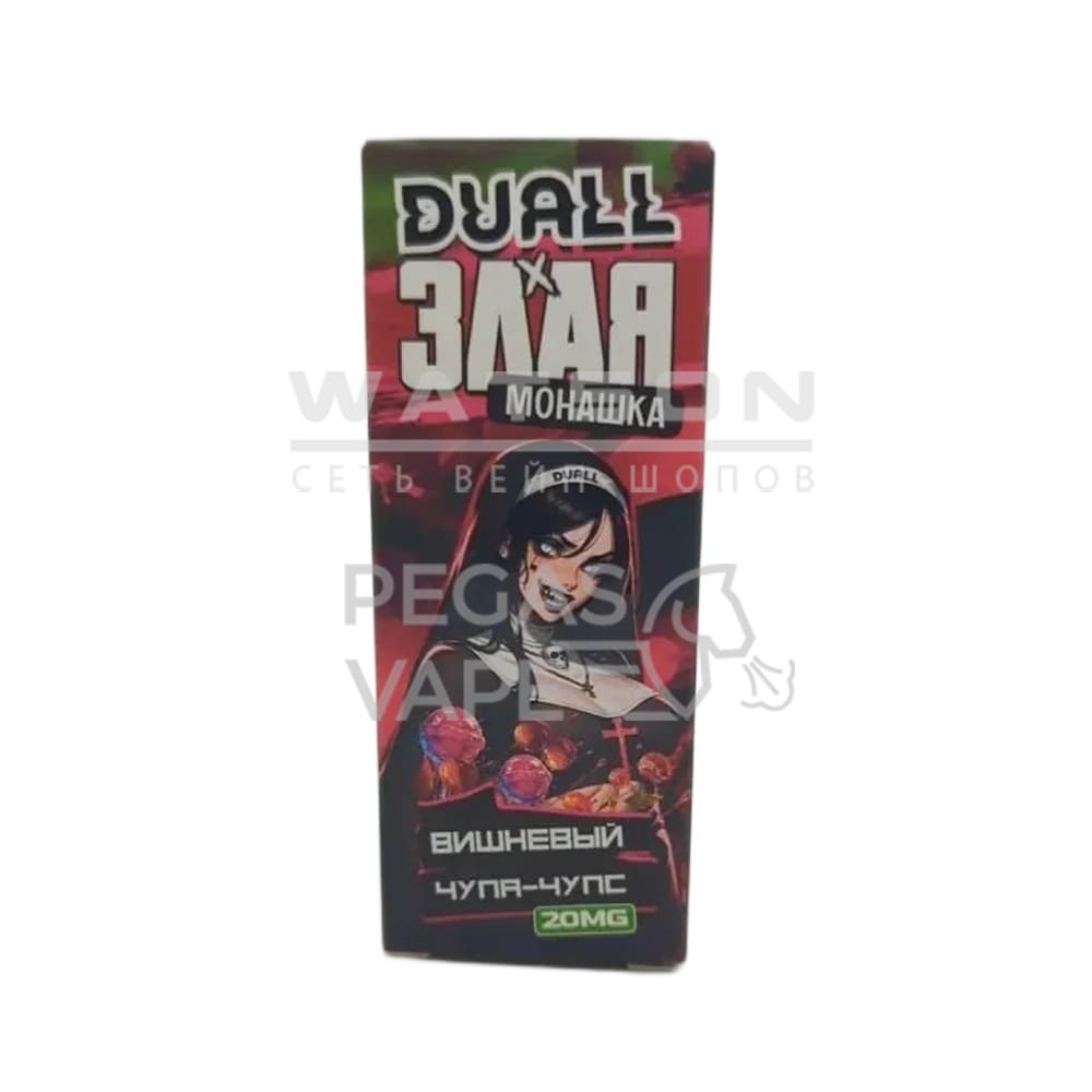 Жидкость DUALL & Злая Монашка Light — Вишневый чупачупс Жидкость DUALL & Злая Монашка Light — Вишневый чупачупс