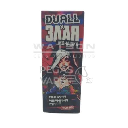 Жидкость DUALL & Злая Монашка Hard — Малина черника мята