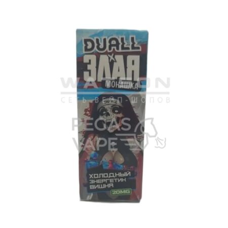 Жидкость DUALL & Злая Монашка Light — Холодный энергетик вишня
