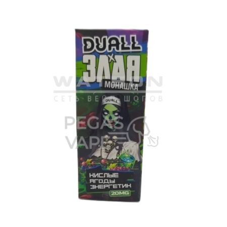 Жидкость DUALL & Злая Монашка Light — Кислый энергетик ягоды